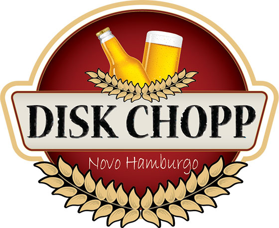 Logotipo Disk Chopp NH